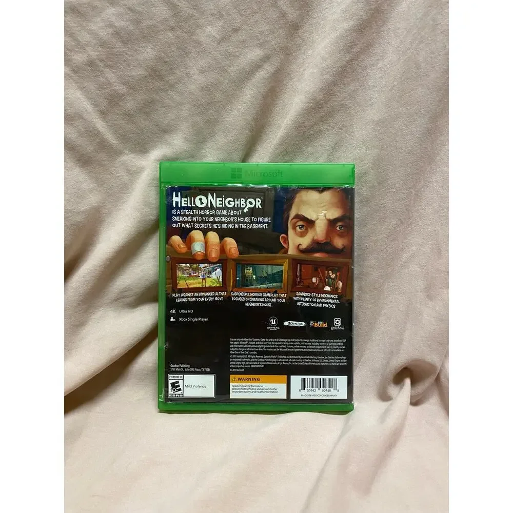 Hello Neighbor -(Microsoft Xbox One, 2017)